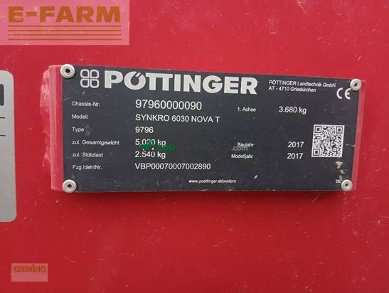 Cultivador - Pöttinger - synkro 6030 nova t