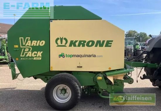 Empacadora gigant - Krone - presse variopack 1800