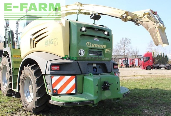 Cosechadora de Cereal - Krone - big x 630 optimaize
