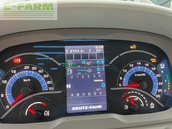 Tractor agrícola - Deutz-Fahr - 6155.4 rc shiift *kundenauftrag*