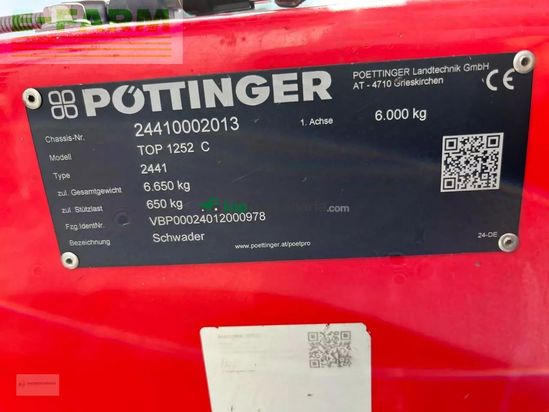 Rastrillo - Pöttinger - top 1252 c