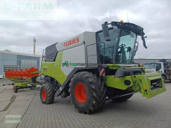 Cosechadora de Cereal - Claas - trion 750 montana + v 770