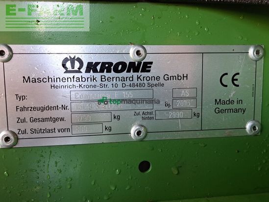 Empacadora gigant - Krone - comprima f 155