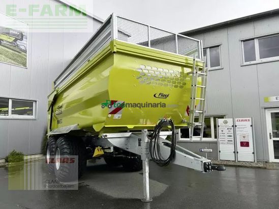 Volquet - Fliegl - tmk 190 fox tandem hellgrün