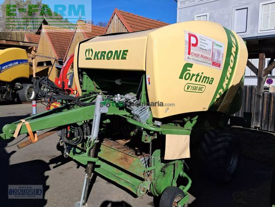 Empacadora gigant - Krone - fortima v 1500 mc