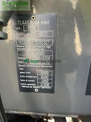 Tractor agrícola - Claas - 566 rz c2