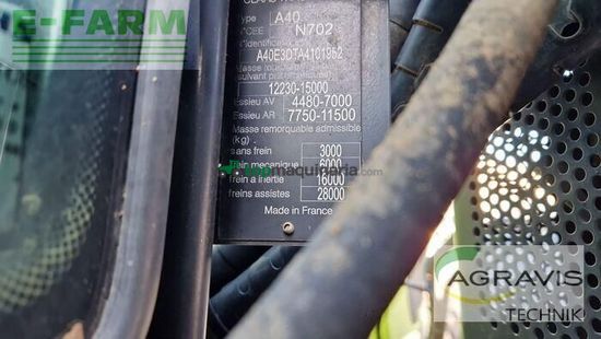 Tractor agrícola - Claas - axion 830 cmatic tier 4f CMATIC