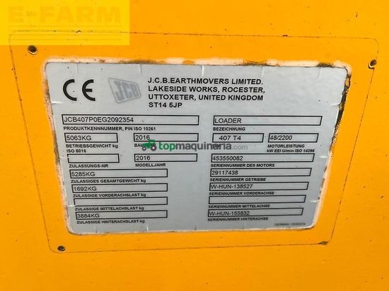 Minicargadora - JCB - 407