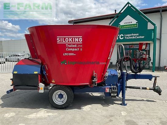 Remolqu esparcidor - Siloking - trailedline classic compact 8