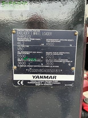 Minicargadora - Yanmar - v80/5-ato