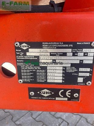 Remolqu esparcidor - Kuhn - euromix 1