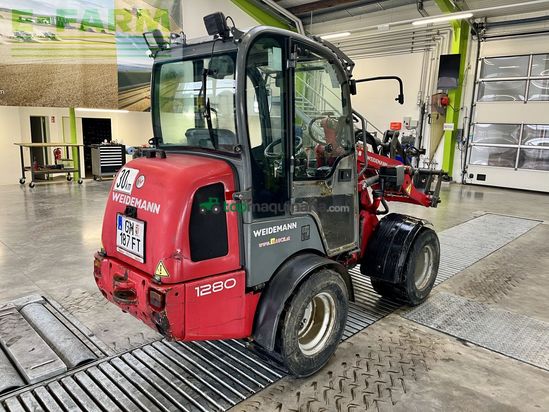 Minicargadora - Weidemann - 1280 - radlader / haflader