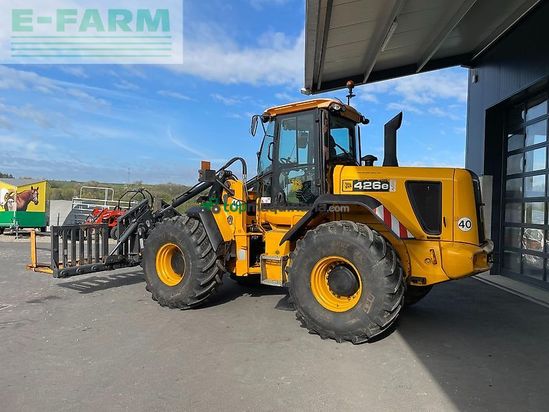 Minicargadora - JCB - 426 e ht agri inkl. grüngutgabel