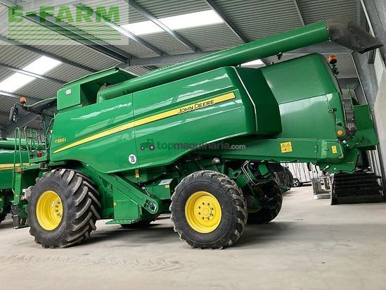 Cosechadora de Cereal - John Deere - t550i inkl. 620r sw