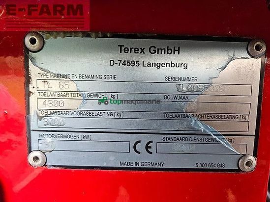 Minicargadora - Terex - tl 65 wiellader minishovel radlader shovel