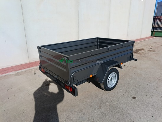 Remolque para motos + carga