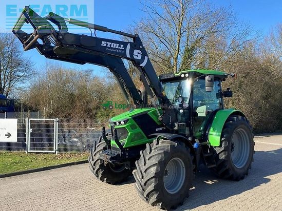 Tractor agrícola - Deutz-Fahr - agrotron 6125c mit stoll fz 41-33