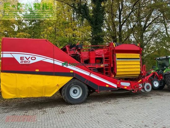 Cosechadora - arrancadora de patata - Grimme - evo 280 clodsep gen ii