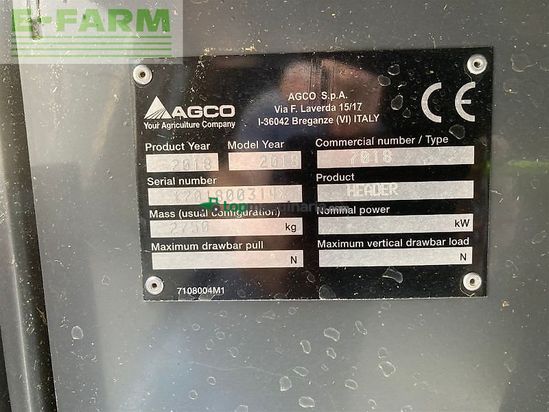 Cosechadora de Cereal - Fendt - 5275 c