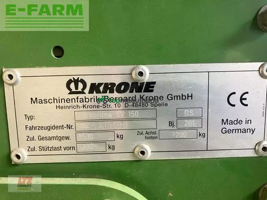 Empacadora gigant - Krone - gebr. comprima cv150xc presse