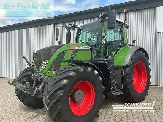 Tractor agrícola - Fendt - 720 vario s4 profi