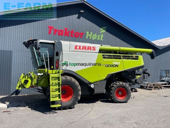 Cosechadora de Cereal - Claas - lexion 760
