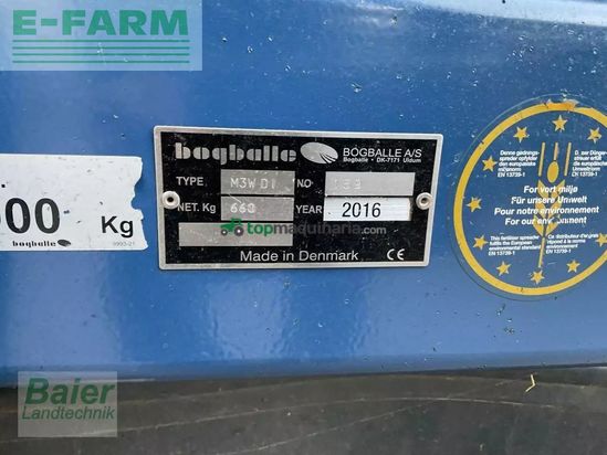 Esparcidor - Bogballe - m3w isobus