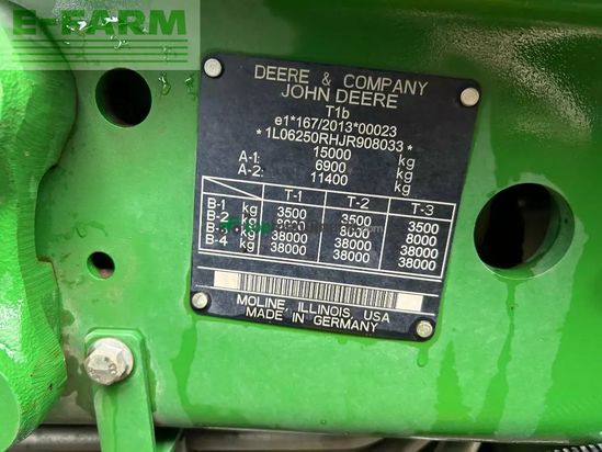 Tractor agrícola - John Deere - 6250r