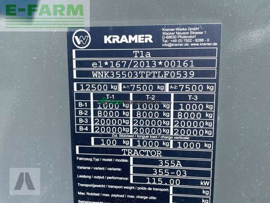 Telescopica - kramer - kl 55.8 t