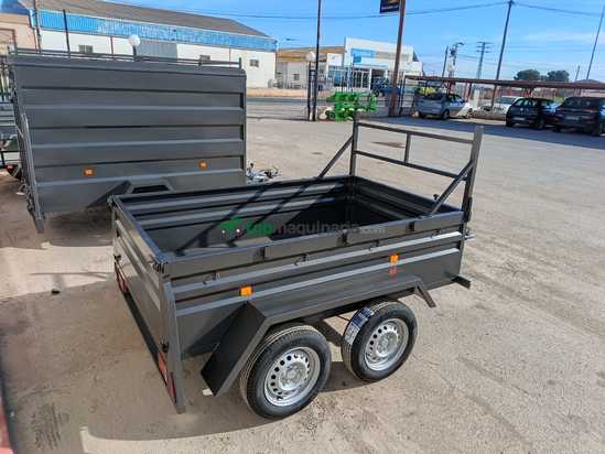 Remolque caja fija de 2200x1400x500 de 2 ejes