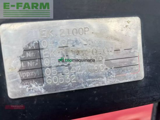 Tractor agrícola - Lindner - geotrac 73 mit hydrac frontlader