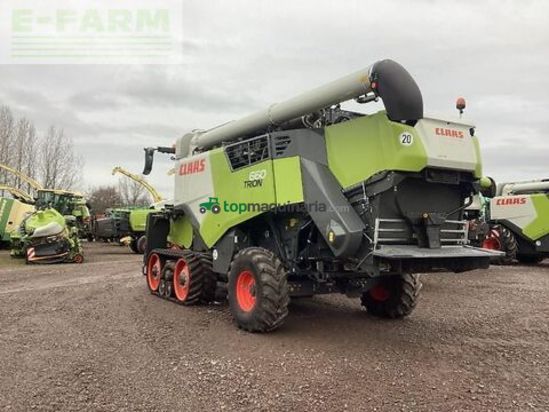 Cosechadora de Cereal - Claas - trion 660 terra trac