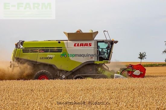 Cosechadora de Cereal - Claas - lexion 780 tt *allrad* + v1230