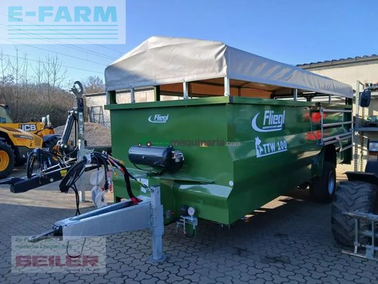 Remolqu agrícola - Fliegl - ttw 100 einachs