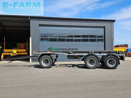 Remolqu agrícola -  - mlb-28 schamelwagen/containeraanhangwagen