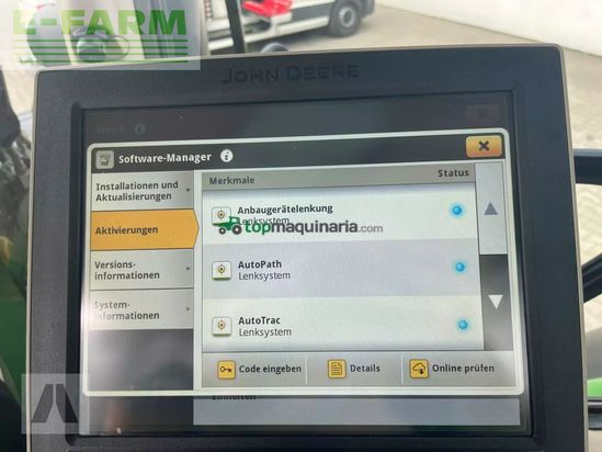 Tractor agrícola - John Deere - 6r185 6 r185 mit fl