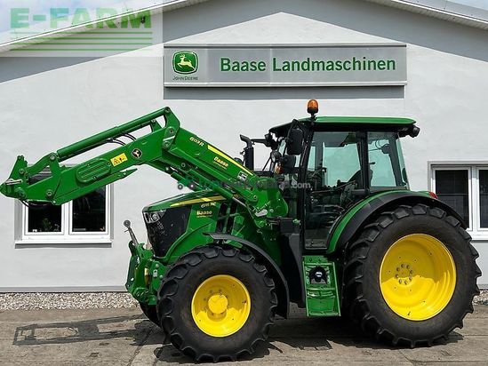 Tractor agrícola - John Deere - 6115rc + frontlader 603r