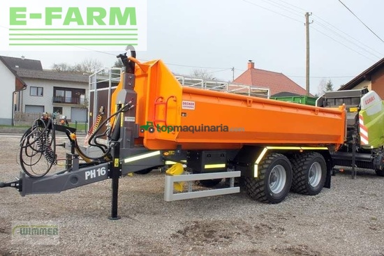Remolqu agrícola -  - hakenlift ph 16