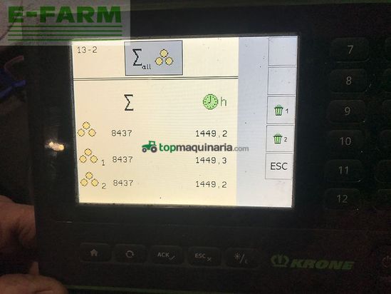 Empacadora gigant - Krone - fortima f1250 mc
