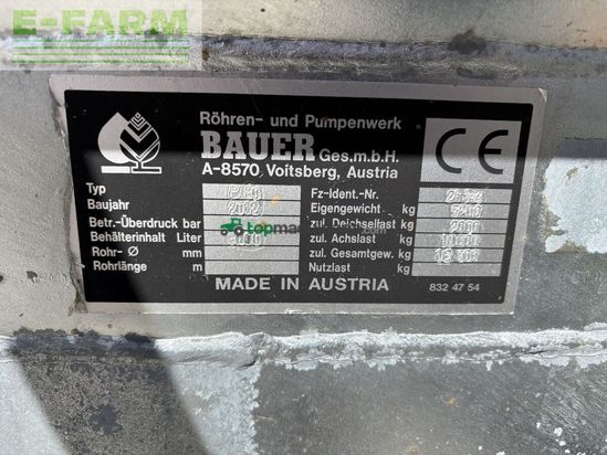 Cisterna - Bauer - blitz p80 pumpfass