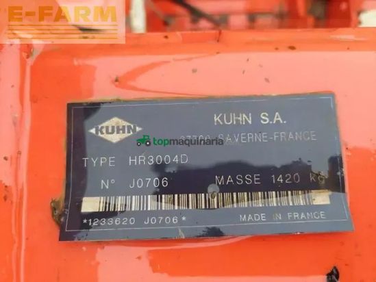 Grada rotativa - Kuhn - hr3004d