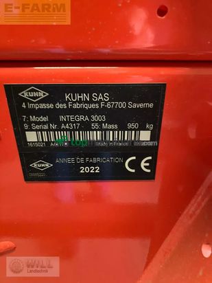 Combinado de siembra - Kuhn - combiliner integra