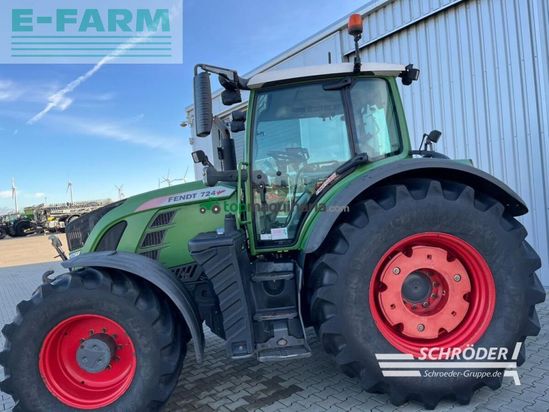 Tractor agrícola - Fendt - 724 s4 profi plus | rtk
