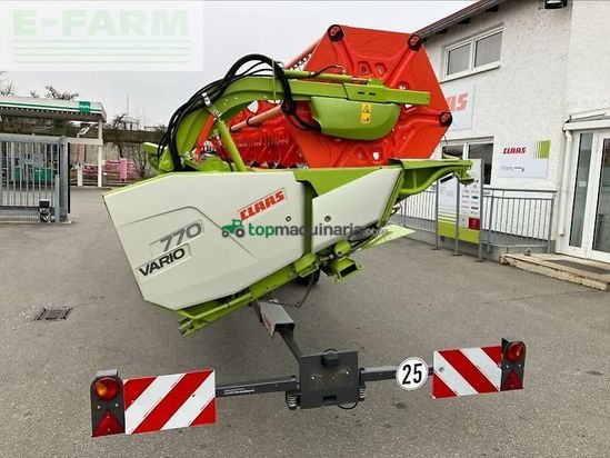 Cosechadora de Cereal - Claas - lexion 5400 + v770 rapsmesser