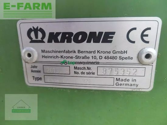 Cortacésped manual - Krone - easy cut f 320