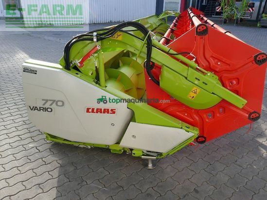 Cabezal - Claas - schneidwerk v770 mit rapsausrüstung