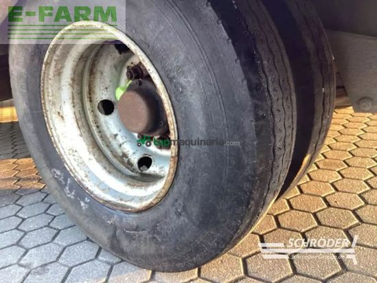 Remolqu agrícola -  - tieflader 12 t mit dollyachse