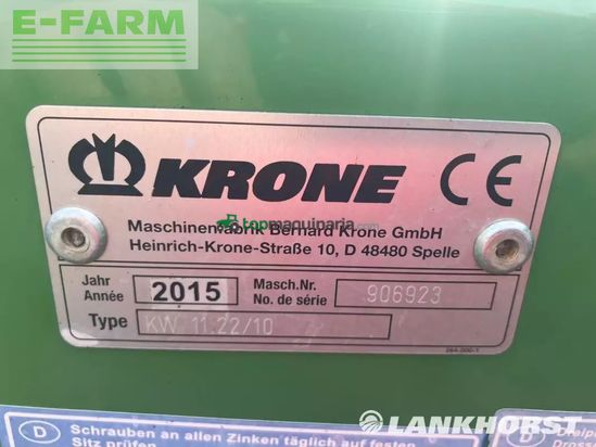Henificador - Krone - kw 11.22/10