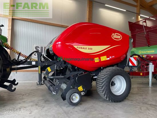 Empacadora gigant - Vicon - fixbale 500 festkammer isobus