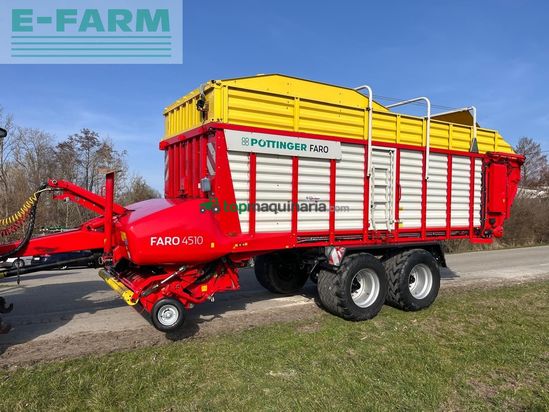 Cinta transportadora de forraje - Pöttinger - faro 4510d